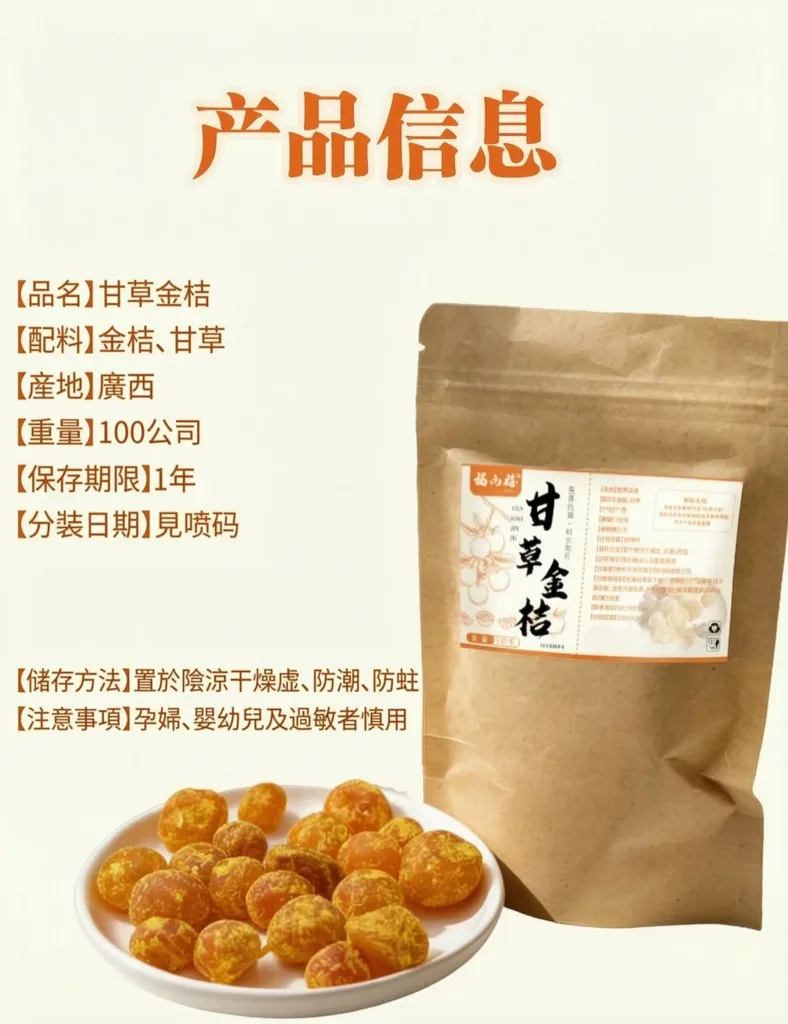 🍊現貨甘草金桔潤喉涼果✨開袋即食香甜蜜餞果乾🌿草本甘草浸製軟糯可口🎒外出辦公休閒解饞小零食🍵泡茶佐食舒緩喉嚨乾澀老少適吃🏪商家可批量批發傳統手工果脯日常隨食點心 - 15