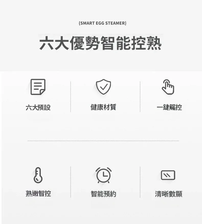 早晨不用忙 一台煮蛋器快速準備營養早餐 預約設定＋多模式烹煮 起床就能享用剛剛好的蛋料理 - 3