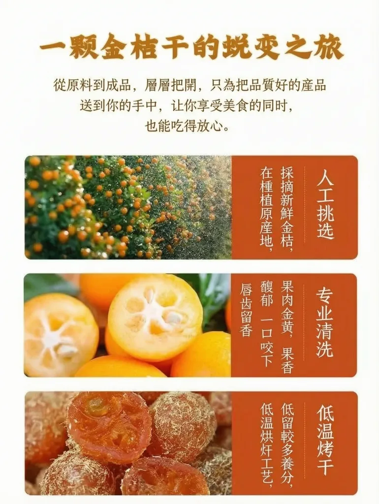 🍊現貨甘草金桔潤喉涼果✨開袋即食香甜蜜餞果乾🌿草本甘草浸製軟糯可口🎒外出辦公休閒解饞小零食🍵泡茶佐食舒緩喉嚨乾澀老少適吃🏪商家可批量批發傳統手工果脯日常隨食點心 - 8