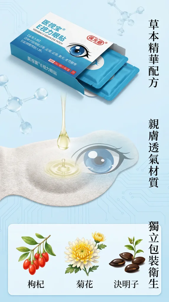 眼睛痠脹、乾澀、疲勞?醫視寳E視力眼貼:一貼舒緩,雙眼重獲清新 - 11