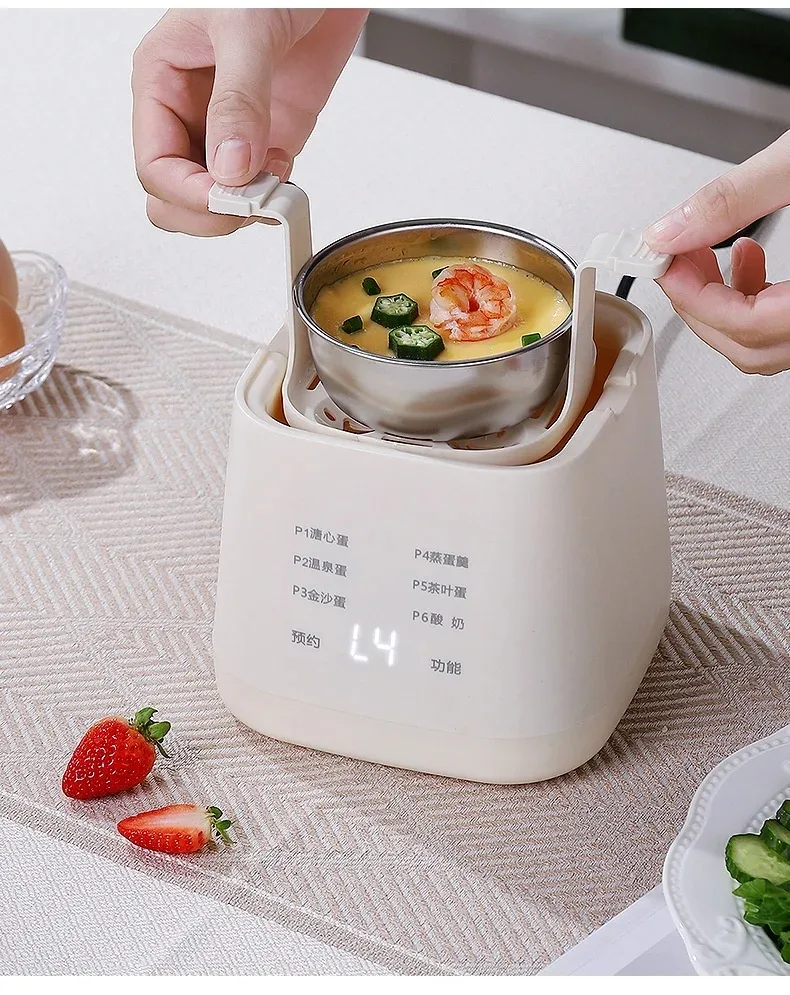 早晨不用忙 一台煮蛋器快速準備營養早餐 預約設定＋多模式烹煮 起床就能享用剛剛好的蛋料理 - 16