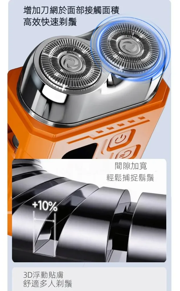 😳 鼻毛露出來真的很尷尬! 一支搞定: 👃鼻毛修剪 🧔鬍鬚整理 二合一設計 出差 上班 約會都能快速整理 男人必備隨身修容神器! - 7