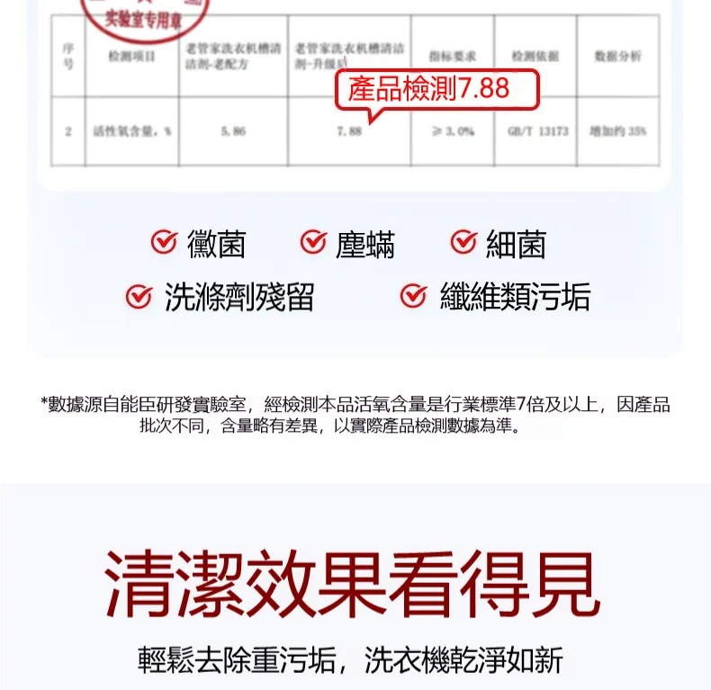 🧼 老管家洗衣機槽專用清潔劑 深層清潔洗衣機內槽 幫助去除污垢與異味來源 簡單使用 日常保養更方便 - 9