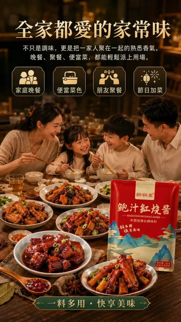 🍲鮑汁紅燒醬汁|一匙提升家常料理鮮味 紅燒 拌飯 炒菜 滷味 多種料理輕鬆搭配 - 1