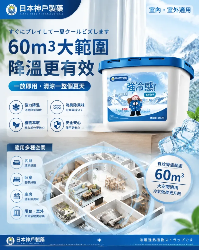 🥵 天氣熱 房間悶悶的? 👃 空氣總有異味? 降溫除臭魔盒 輕鬆放置不佔空間 🌬️ 清新空氣 🏠 多場景使用 ✨ 夏日居家必備 讓每天回家都有舒服感! - 5