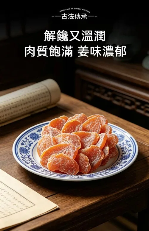 嫩薑＋陳皮＋紫蘇 古法慢熬入味 🌿 辛香回甘不嗆口 👜 隨身小包裝 想吃就帶著走 一片享受天然好滋味！ - 8