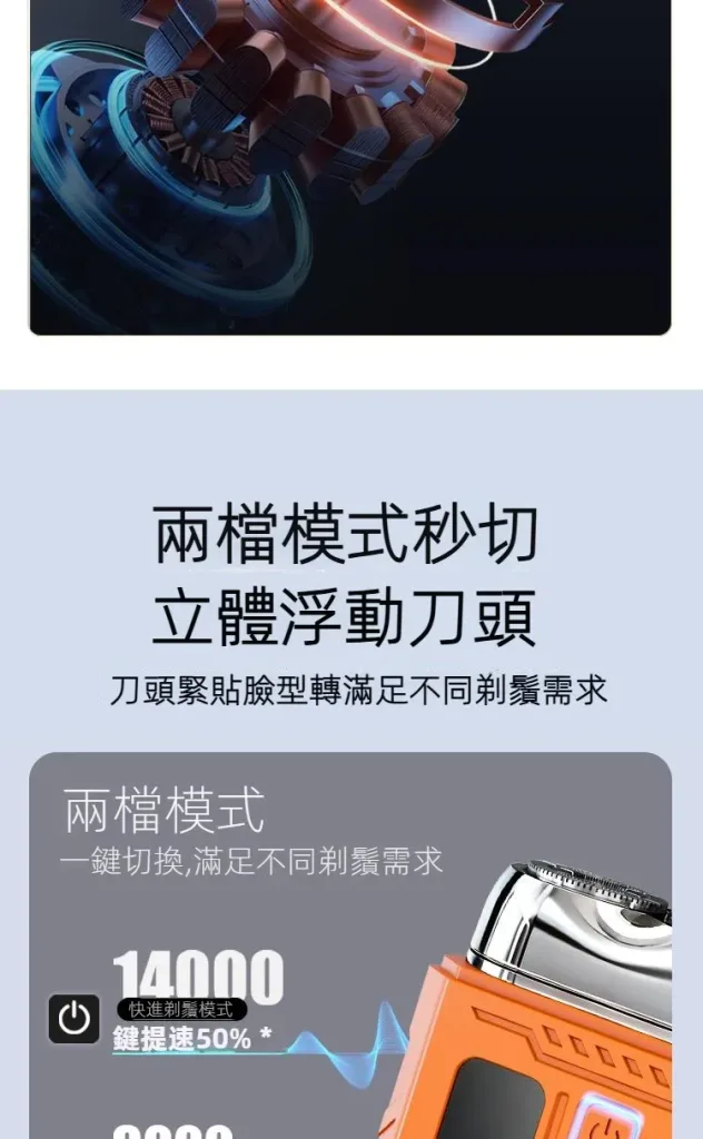 😳 鼻毛露出來真的很尷尬! 一支搞定: 👃鼻毛修剪 🧔鬍鬚整理 二合一設計 出差 上班 約會都能快速整理 男人必備隨身修容神器! - 11